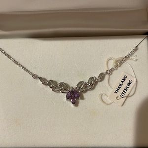 Amethyst necklace